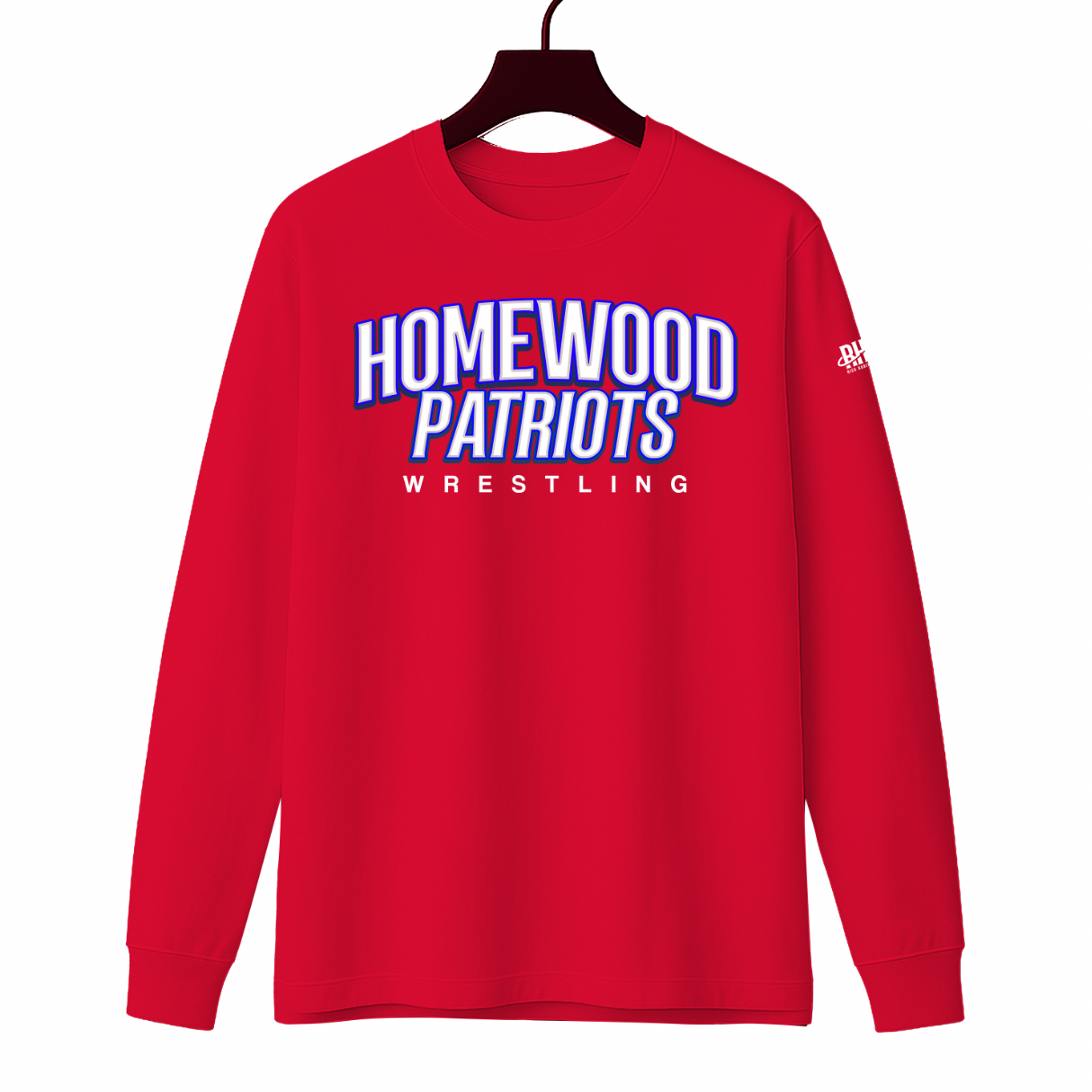 Homewood Youth Wrestling Long Sleeve Tee