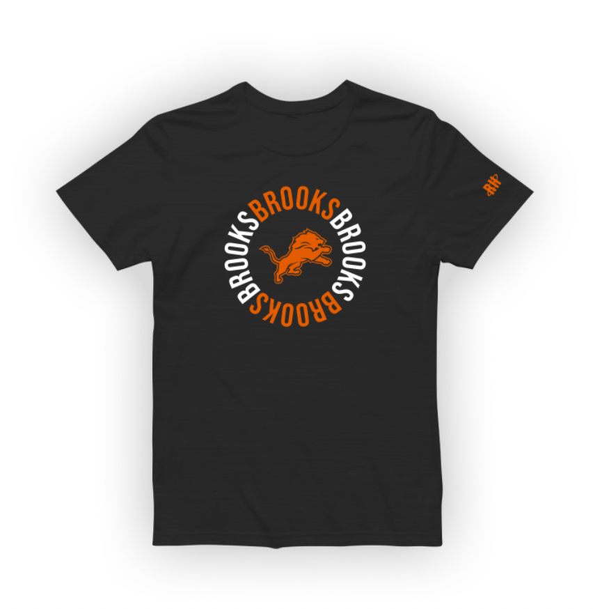 Brooks High School Wrestling Triblend Tee