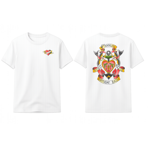4th Annual XOXO Reece Birthday Bash Tee